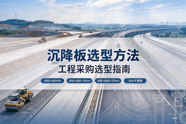 齐齐哈尔沉降板选择方法