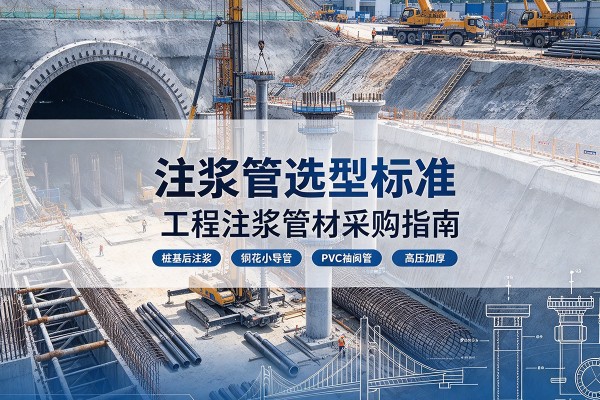 齐齐哈尔注浆管选型标准