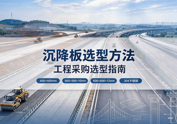 齐齐哈尔沉降板选择方法